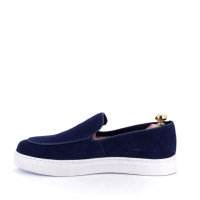 Velluto Suede Slip-on Navy